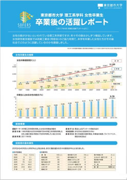 東京都市大学（旧 武蔵工業大学）　理工系学部の女性卒業生の卒後動向調査に関する取り組みが新聞各紙で紹介されました